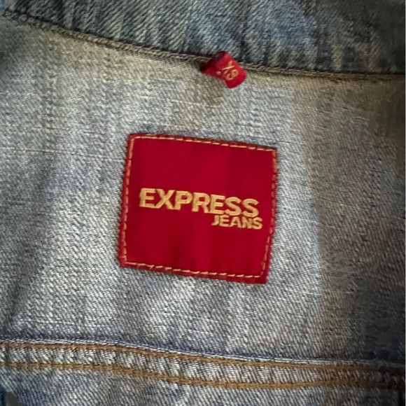 100% cotton denim jacket express - Picture 2 of 7